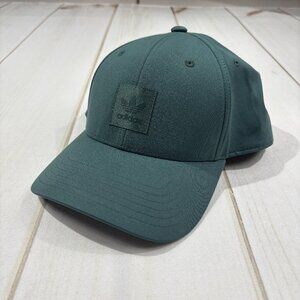 Jade Green Athletic Adidas Hat Women Polyester Adjustable Strap Logo Workout Gym